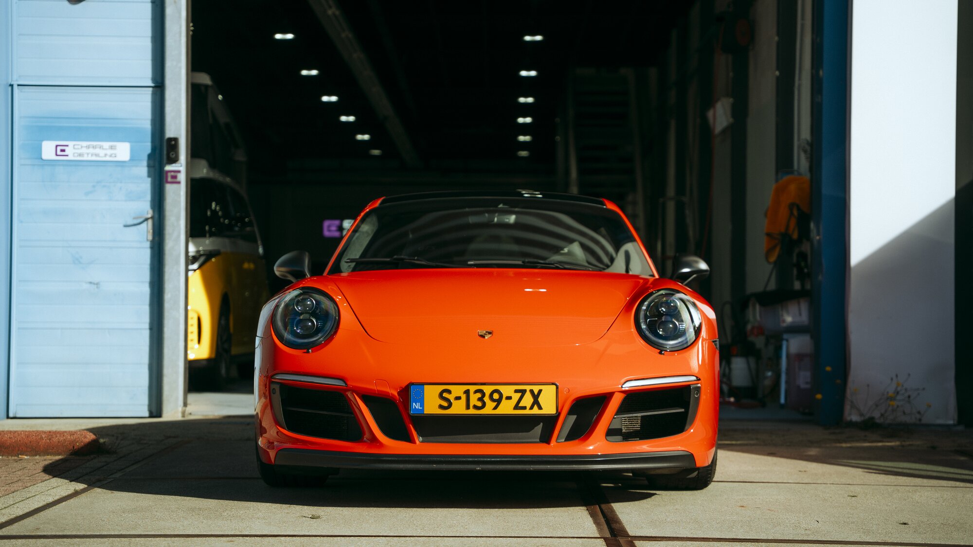 Lava Orange Porsche Carrera 4 GTS - Charlie Detailing